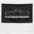 Thunderbird T-Bird 1957 3x5 ft Flag Garage Wall Decor Birthday Gift Banner