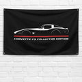 Corvette C3 Collector Edition 1982 3x5 ft Flag Garage Wall Decor Banner