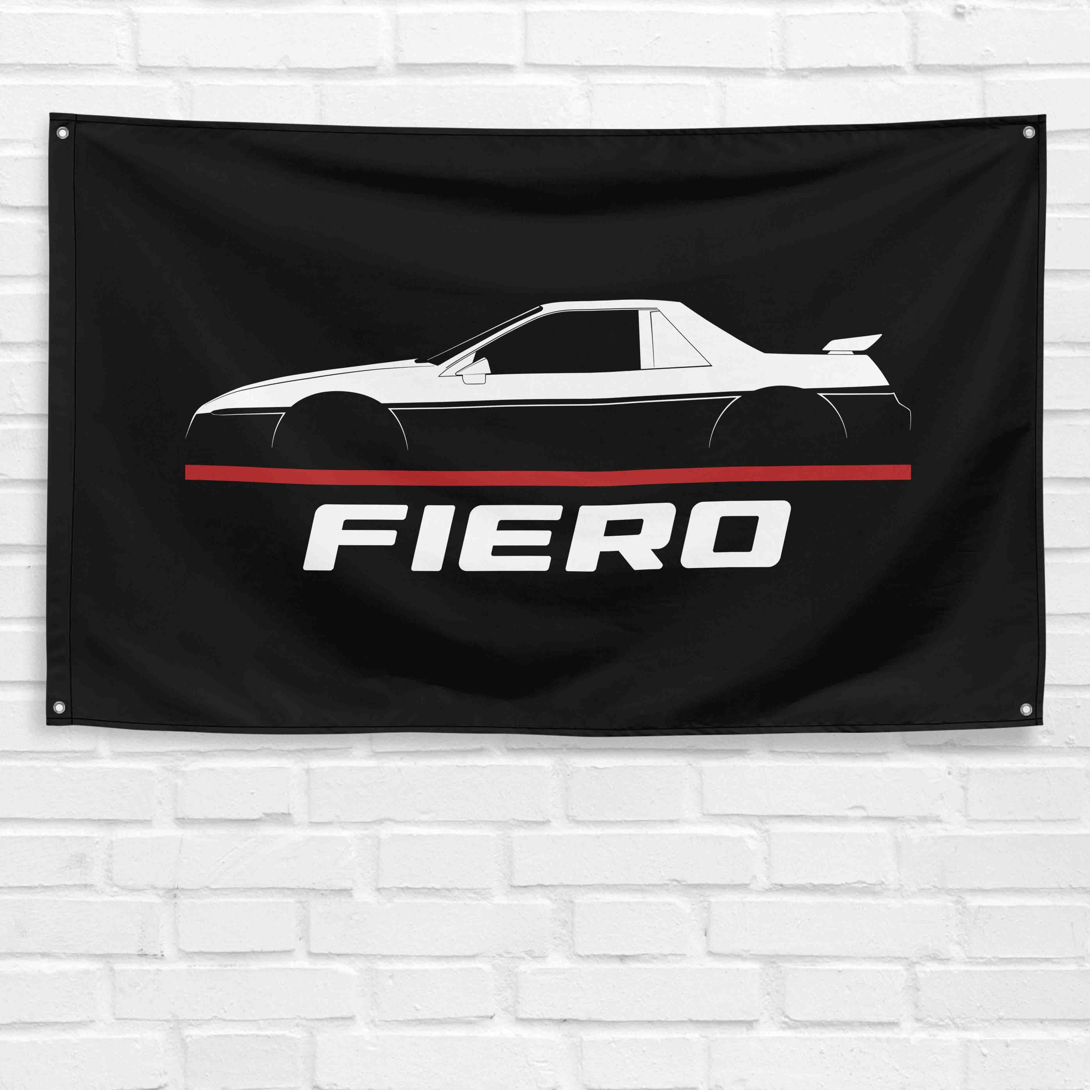 Fiero 1984-1988 3x5 ft Flag Garage Wall Decor Birthday Gift Banner
