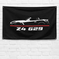 Z4 G29 2018-2022 3x5 ft Flag Garage Wall Decor Birthday Gift Banner