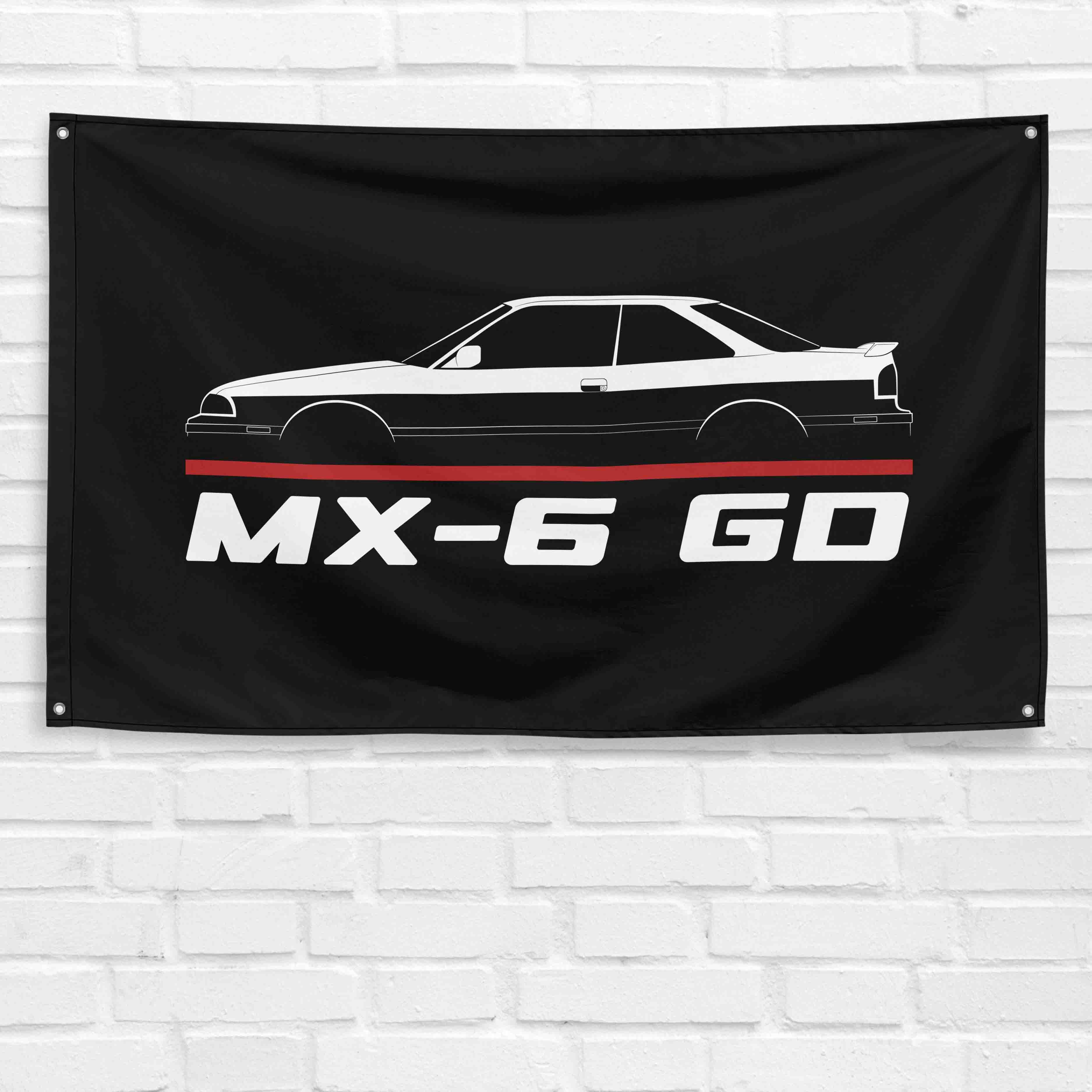 MX-6 GD 1988-1992 3x5 ft Flag Garage Wall Decor Birthday Gift Banner