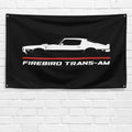 Firebird Trans-Am 1970-1973 3x5 ft Flag Garage Wall Decor Birthday Gift Banner