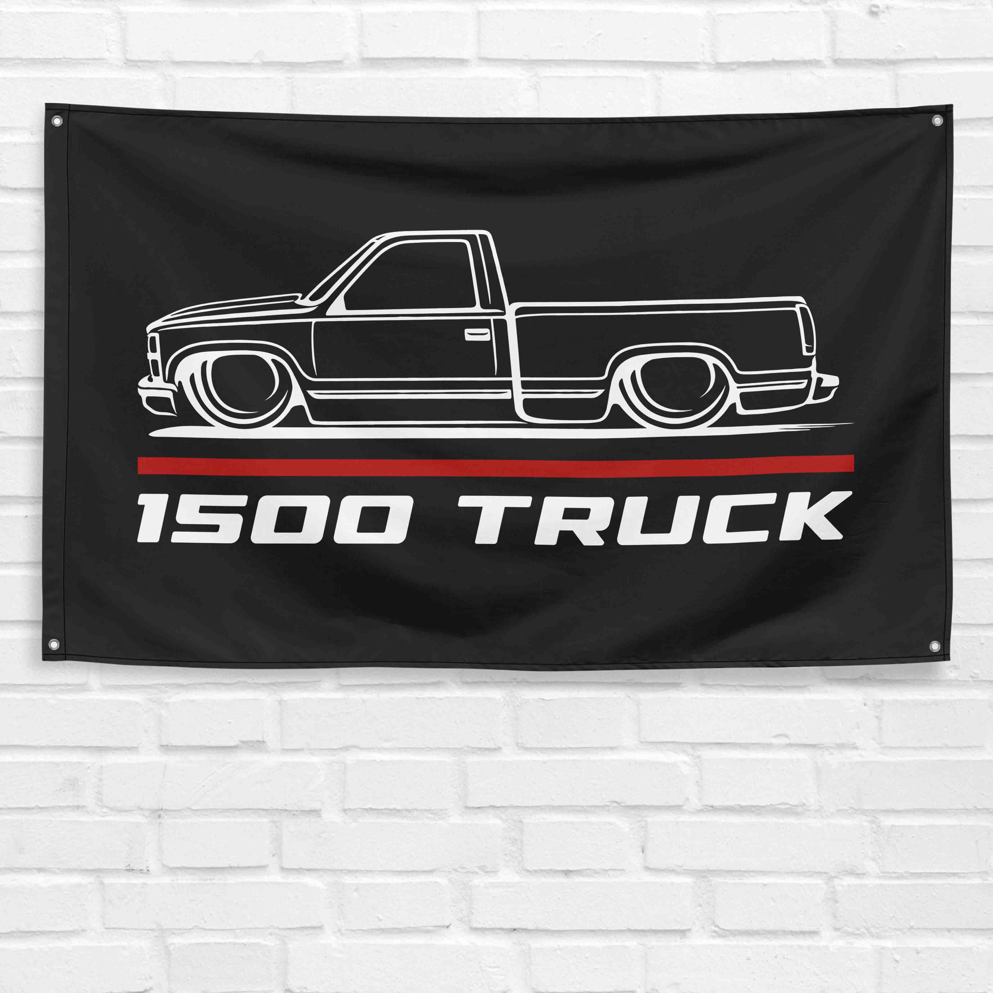 1500 Truck 1989 3x5 ft Flag Garage Wall Decor Birthday Gift Banner
