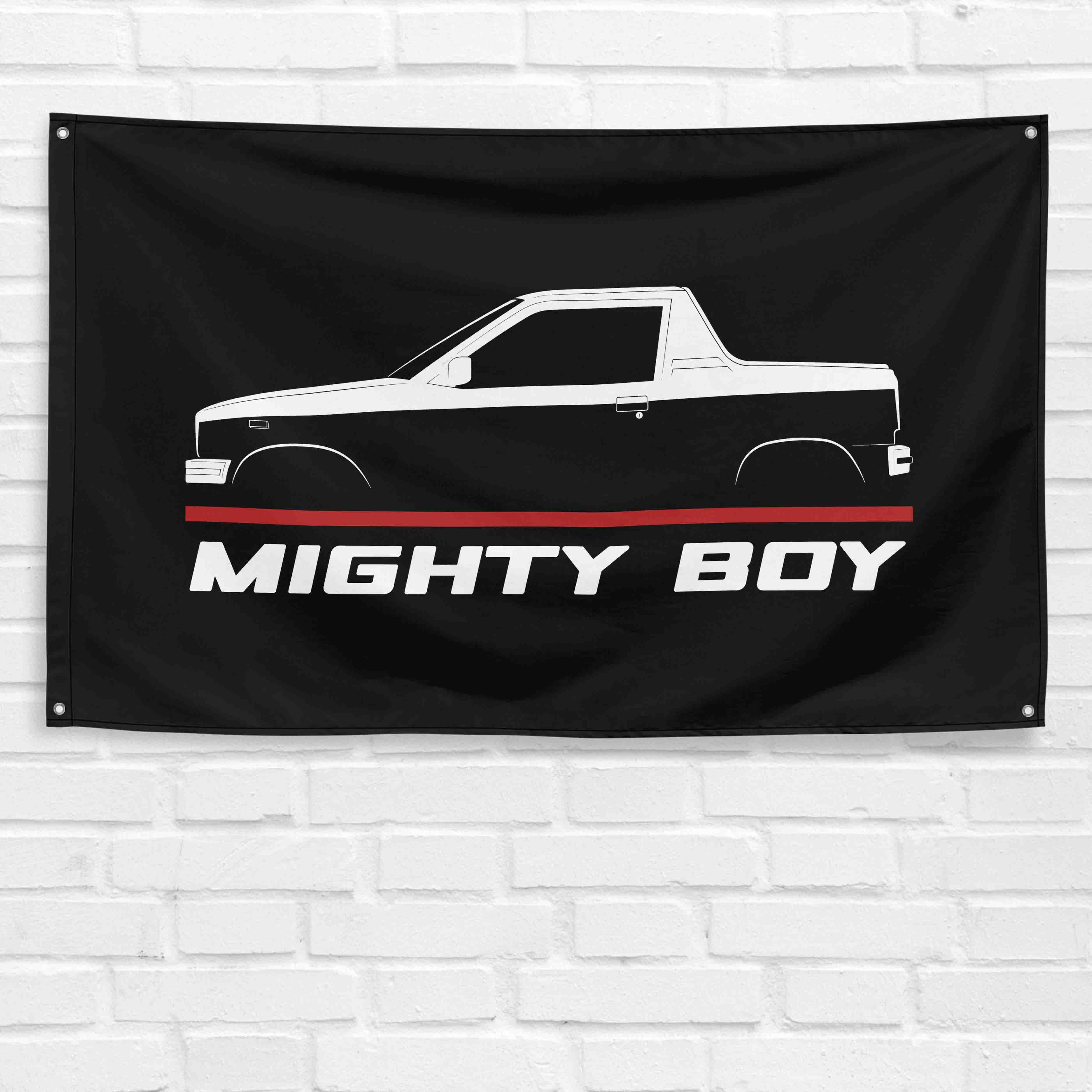 Mighty Boy 1983-1988 3x5 ft Flag Garage Wall Decor Birthday Gift Banner