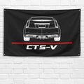 CTS-V Coupe 2014 3x5 ft Flag Garage Wall Decor Birthday Gift Banner