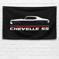 Chevelle SS 1970 3x5 ft Flag Garage Wall Decor Birthday Gift Banner