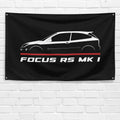 Focus RS Mk I 2002-2003 3x5 ft Flag Garage Wall Decor Birthday Gift Banner