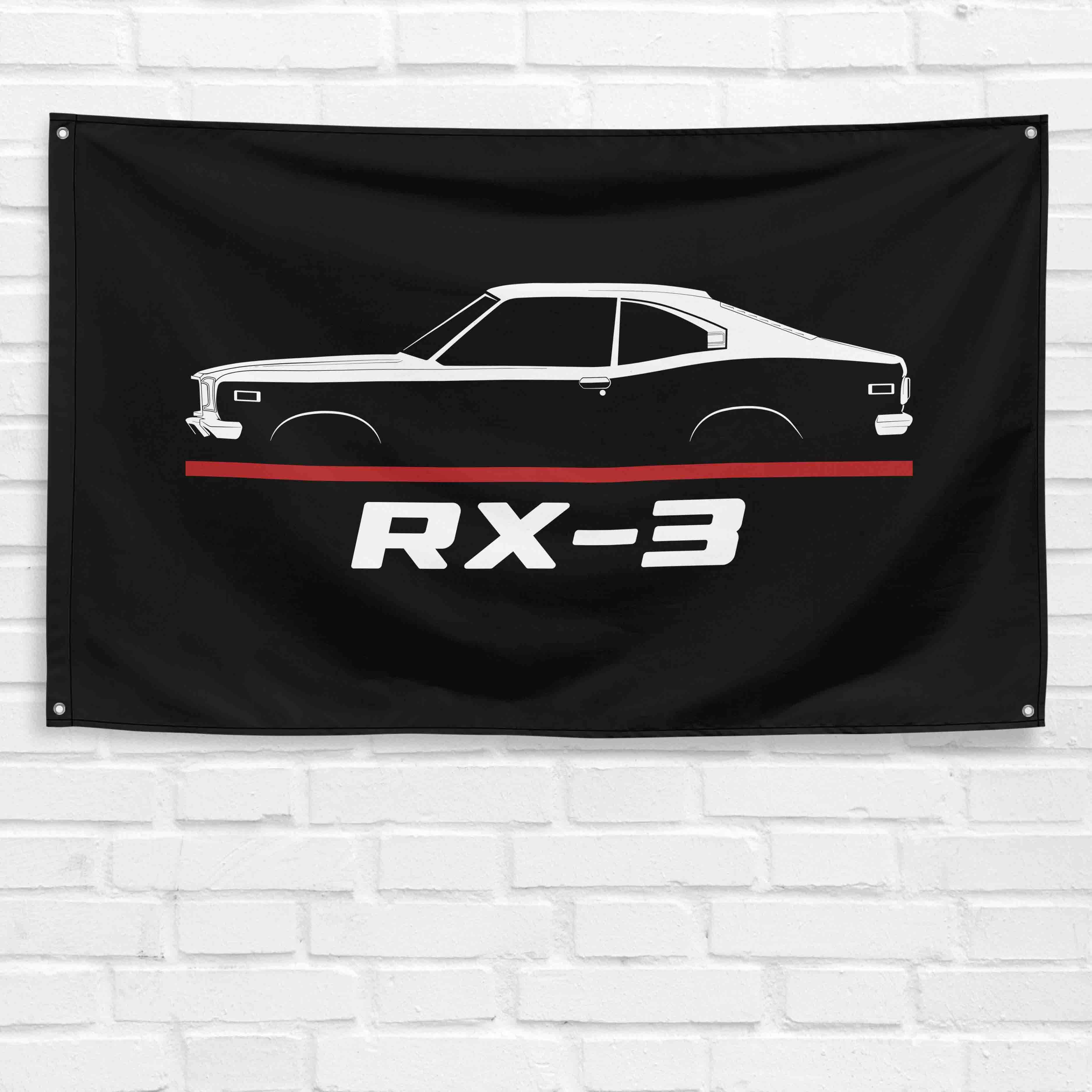 RX-3 1971-1978 3x5 ft Flag Garage Wall Decor Birthday Gift Banner