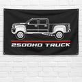 2500HD Truck 2011 3x5 ft Flag Garage Wall Decor Birthday Gift Banner