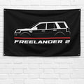 Freelander 2 2006-2015 3x5 ft Flag Garage Wall Decor Birthday Gift Banner