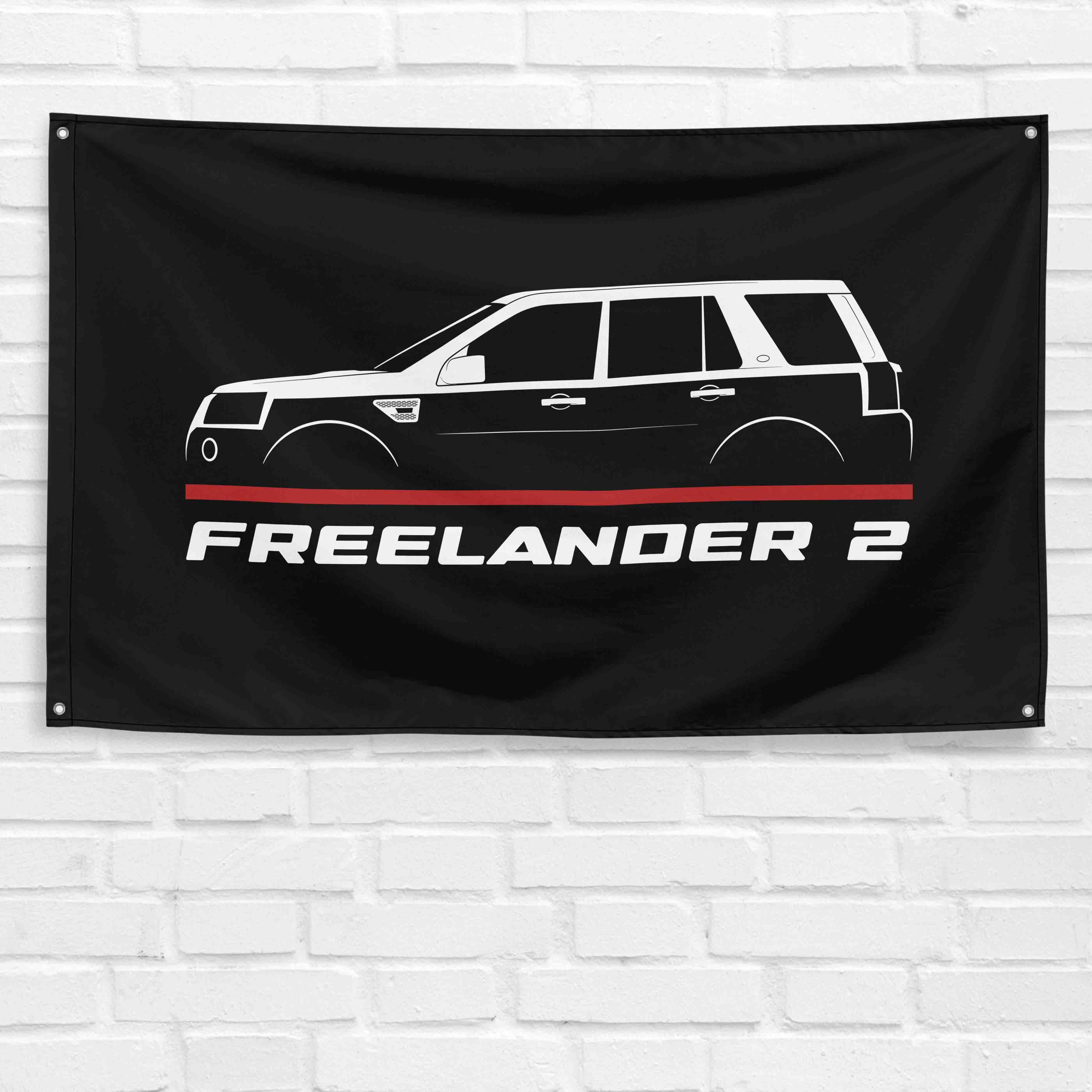 Freelander 2 2006-2015 3x5 ft Flag Garage Wall Decor Birthday Gift Banner