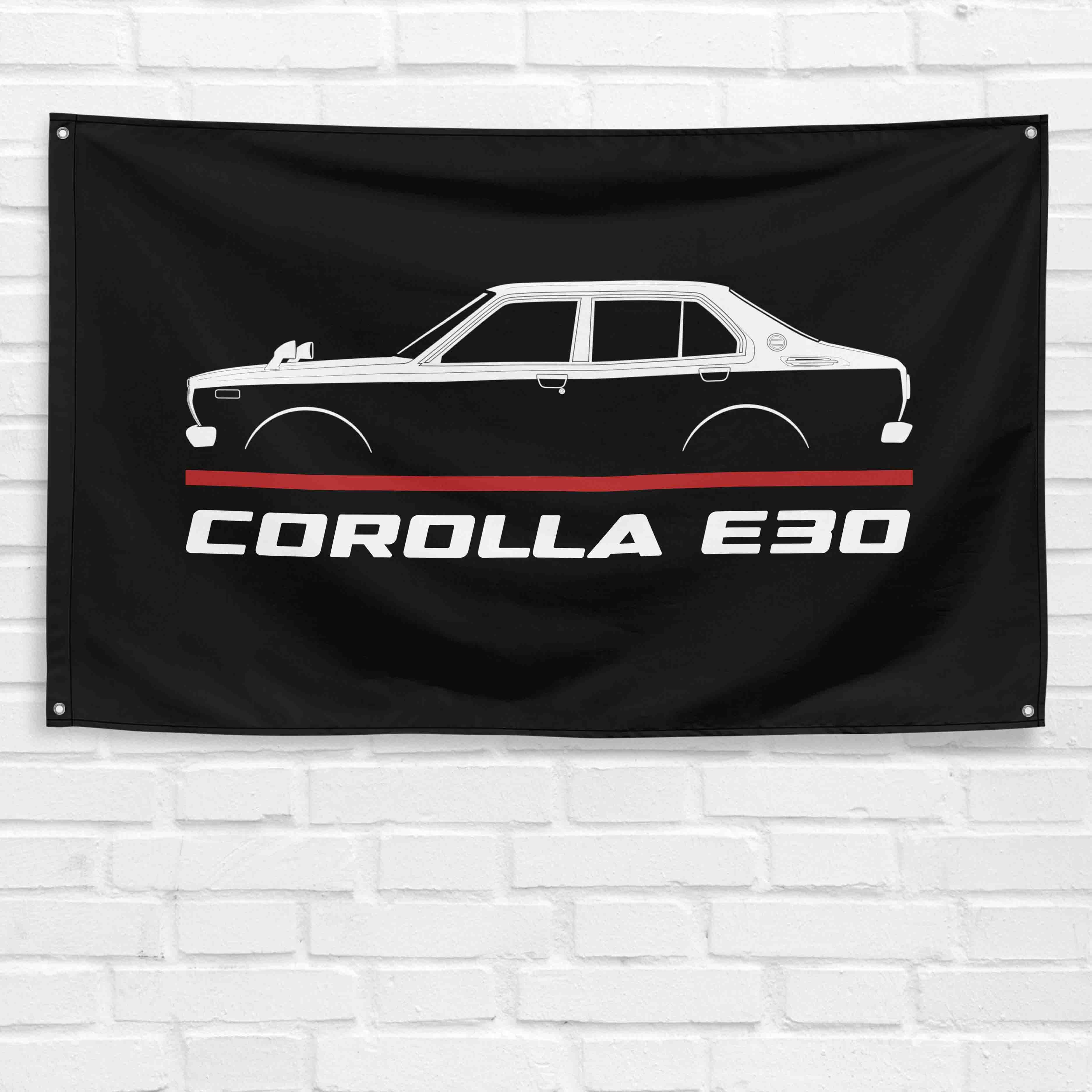 Corolla E110 1998-2002 3x5 ft Flag Garage Wall Decor Birthday Gift Banner