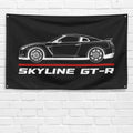 Skyline GT-R 2009 3x5 ft Flag Garage Wall Decor Birthday Gift Banner