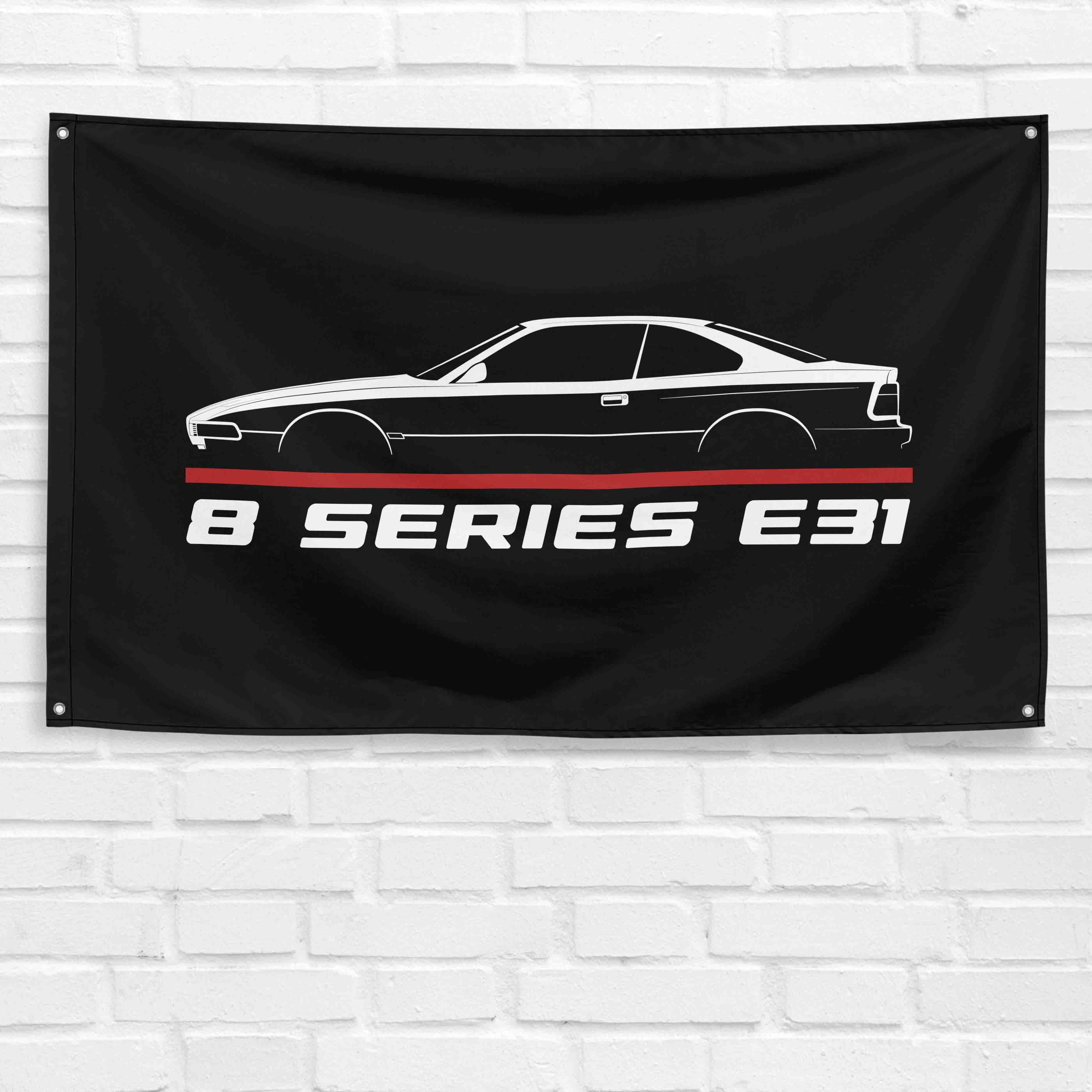 8 Series E31 1987-1999 3x5 ft Flag Garage Wall Decor Birthday Gift Banner
