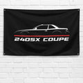 240SX Coupe 1989-1999 3x5 ft Flag Garage Wall Decor Birthday Gift Banner