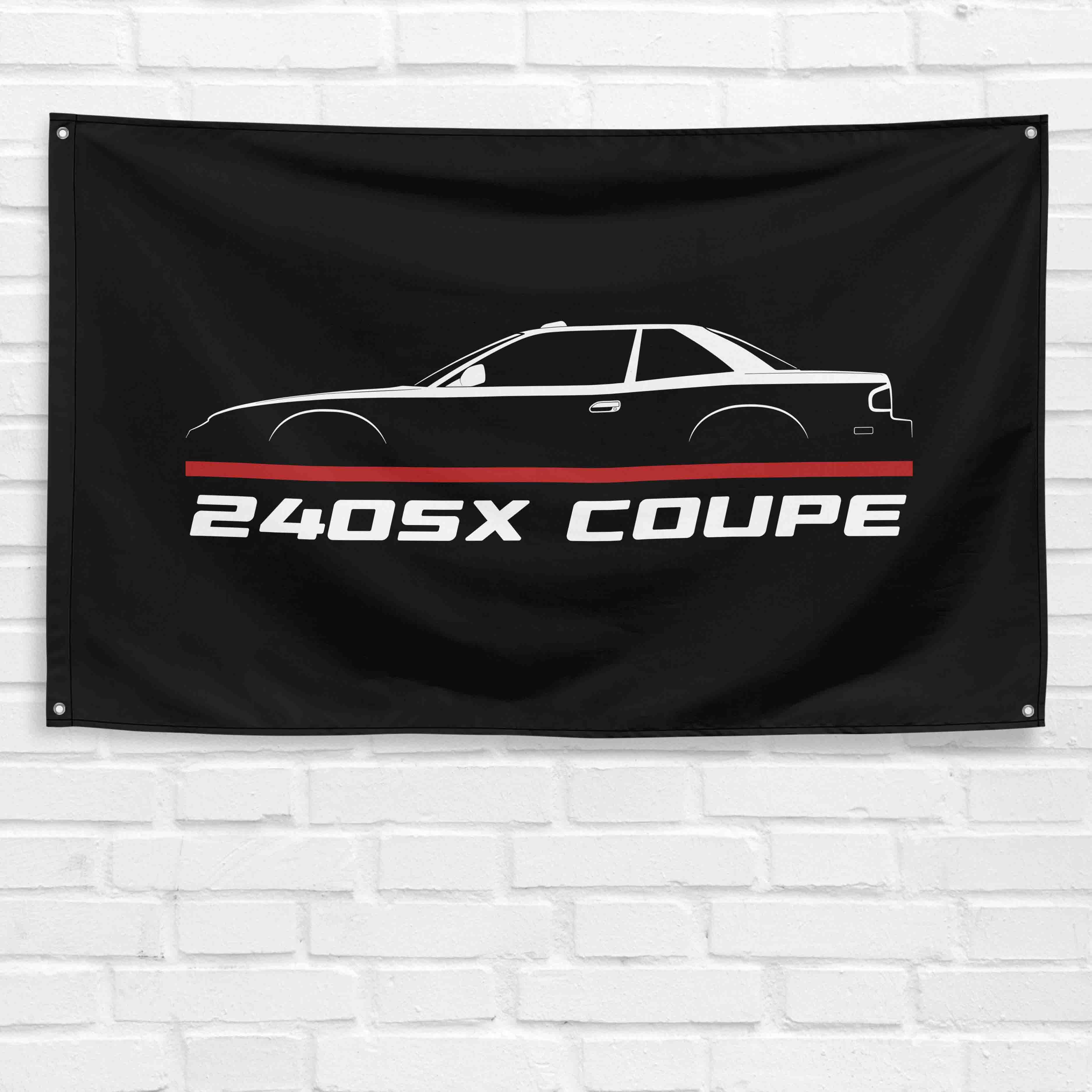 240SX Coupe 1989-1999 3x5 ft Flag Garage Wall Decor Birthday Gift Banner
