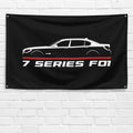 7 Series F01 2008-2015 3x5 ft Flag Garage Wall Decor Birthday Gift Banner