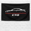 C70 2005-2009 3x5 ft Flag Garage Wall Decor Birthday Gift Banner