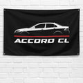 Accord CL 2003-2007 3x5 ft Flag Garage Wall Decor Birthday Gift Banner