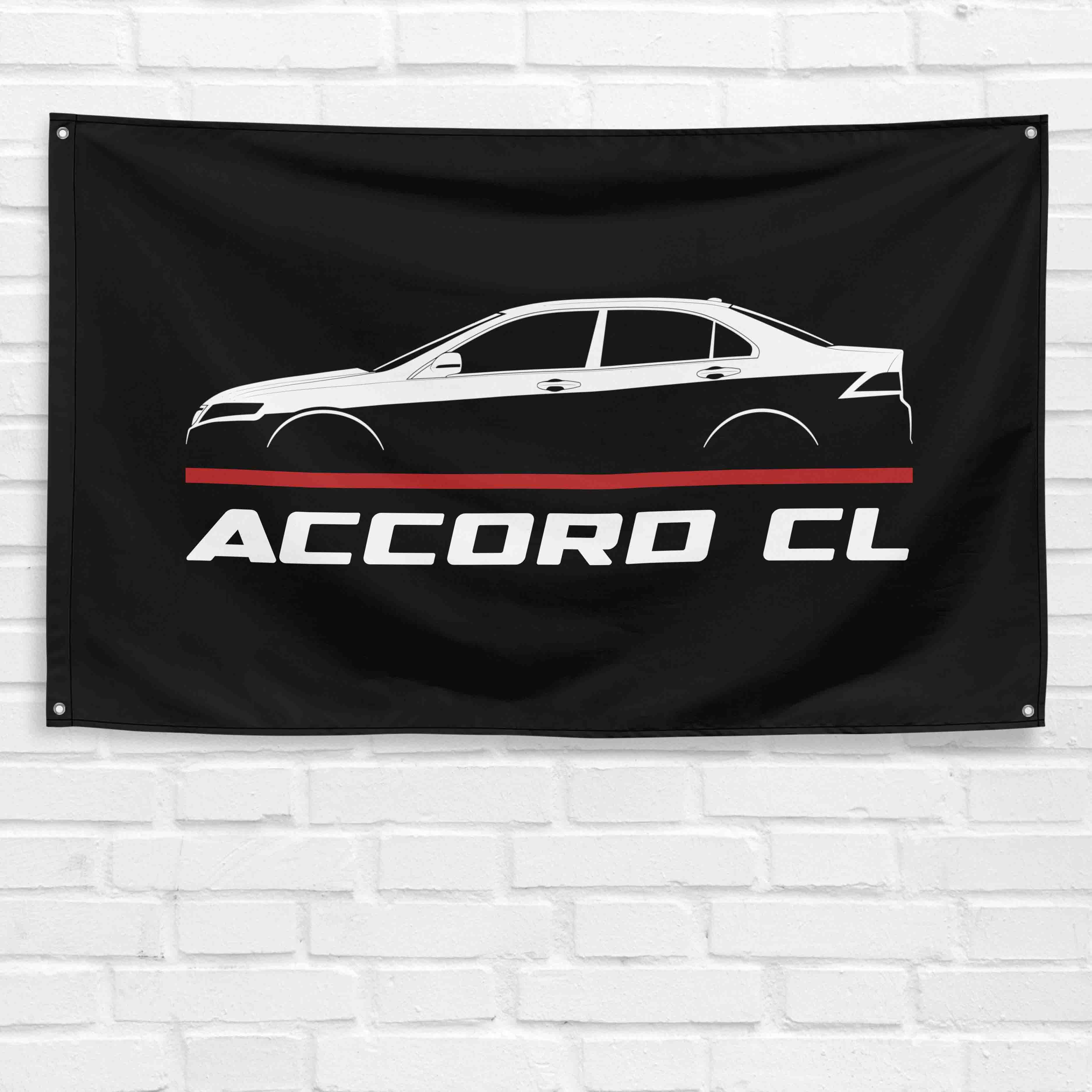 Accord CL 2003-2007 3x5 ft Flag Garage Wall Decor Birthday Gift Banner