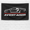 Aventador 3x5 ft Flag Garage Wall Decor Birthday Gift Banner