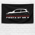 Fiesta ST Mk V 2004-2008 3x5 ft Flag Garage Wall Decor Birthday Gift Banner