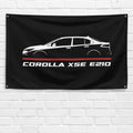 Corolla XSE E210 2020-2023 3x5 ft Flag Garage Wall Decor Birthday Gift Banner