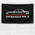 Granada Mk II 1977-1985 3x5 ft Flag Garage Wall Decor Birthday Gift Banner