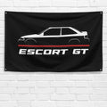 Escort GT 1993-1996 3x5 ft Flag Garage Wall Decor Birthday Gift Banner