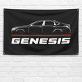 Genesis 2014 3x5 ft Flag Garage Wall Decor Birthday Gift Banner