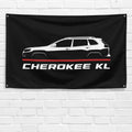 Cherokee KL 2014-2022 3x5 ft Flag Garage Wall Decor Birthday Gift Banner