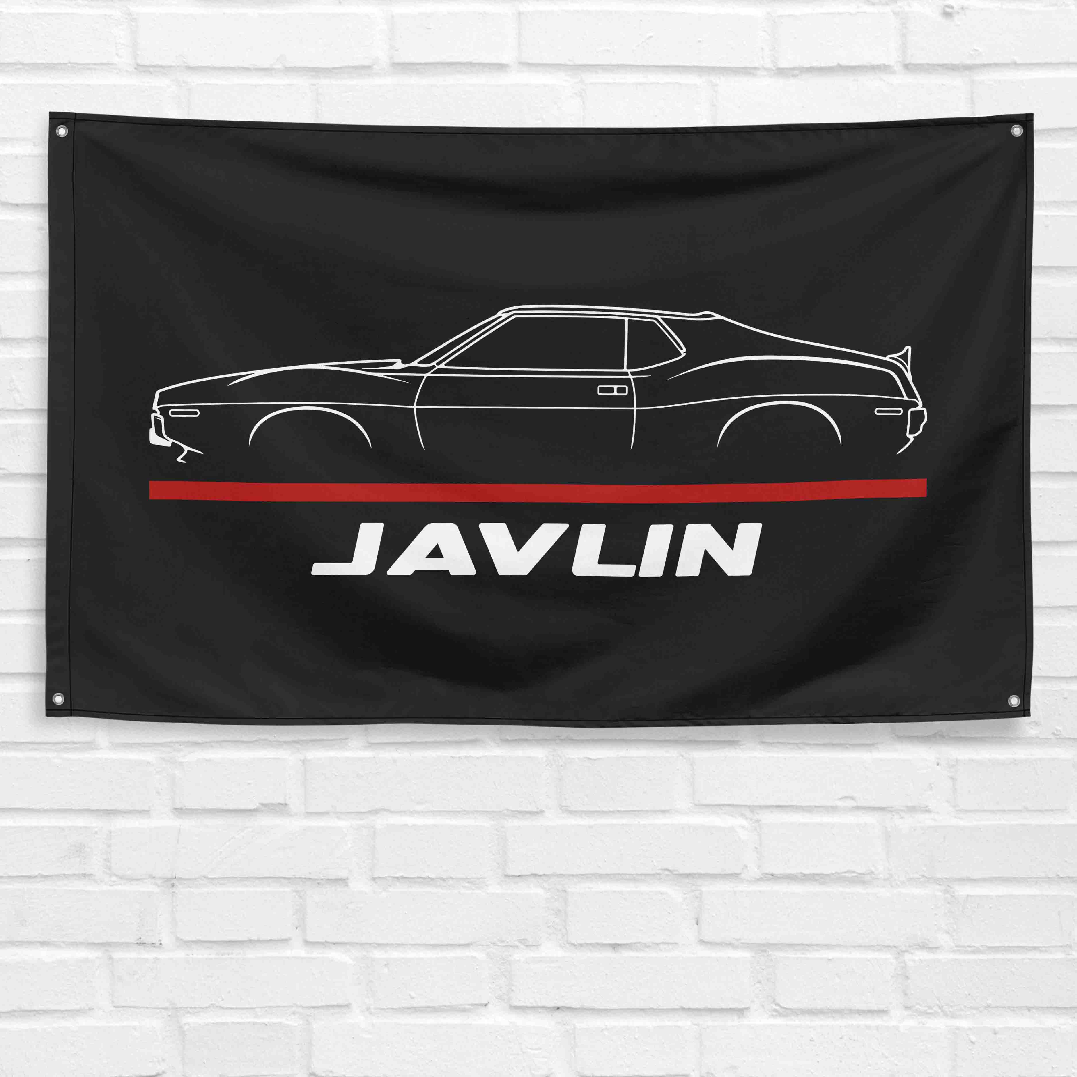 Javlin 1972 3x5 ft Flag Garage Wall Decor Birthday Gift Banner