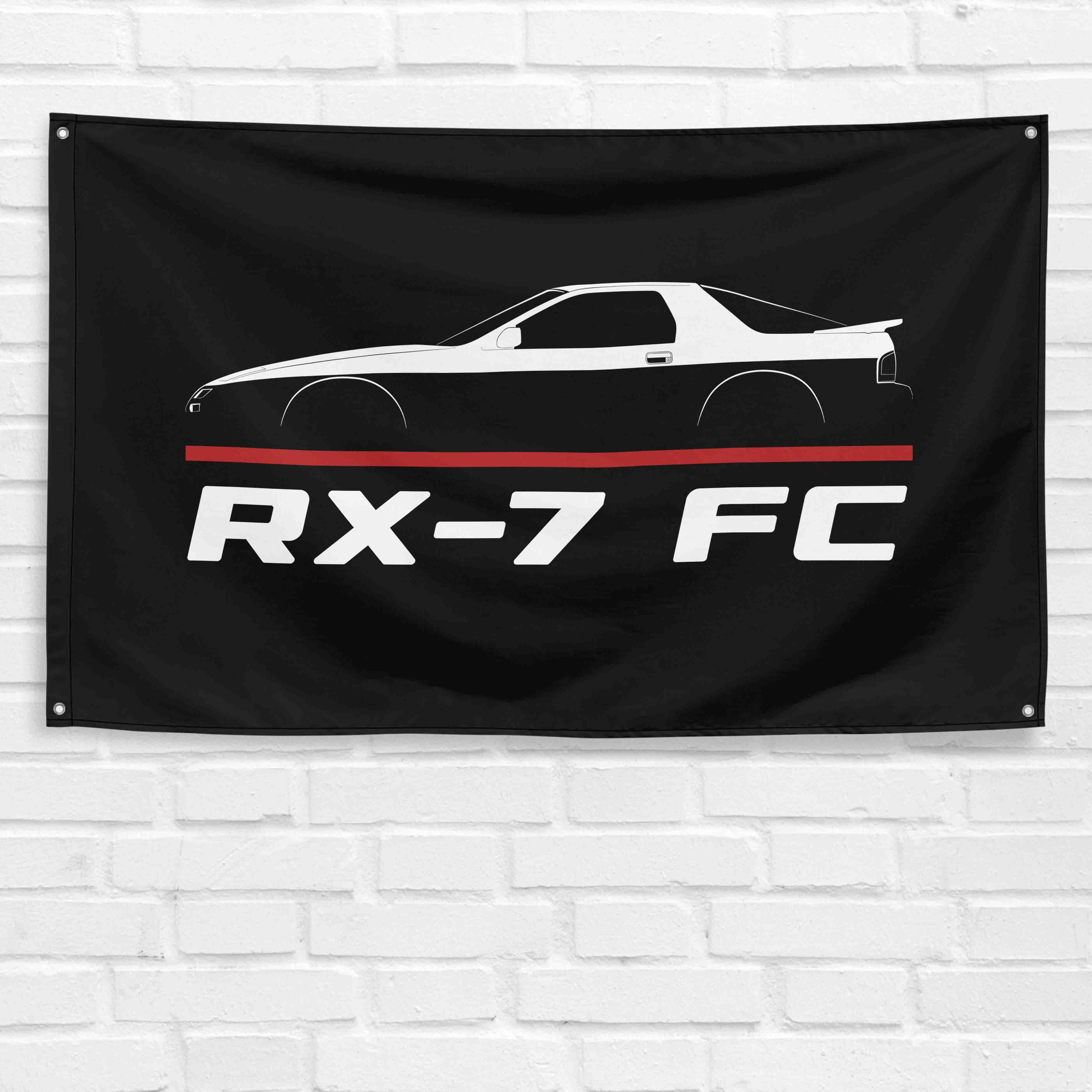 RX-7 FC 1985-1992 3x5 ft Flag Garage Wall Decor Birthday Gift Banner