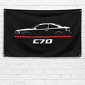 C70 1996 1996-2005 3x5 ft Flag Garage Wall Decor Birthday Gift Banner