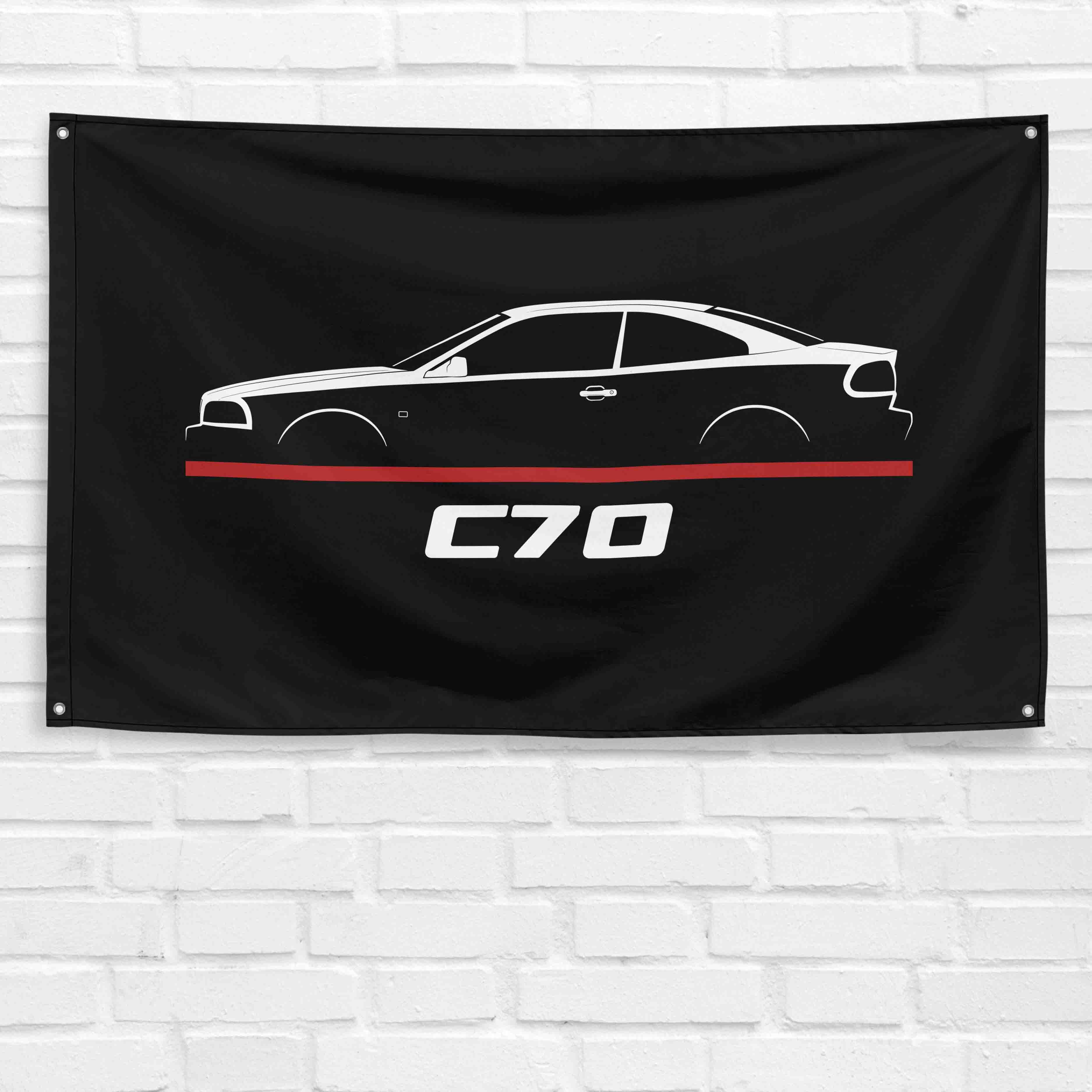 C70 1996 1996-2005 3x5 ft Flag Garage Wall Decor Birthday Gift Banner