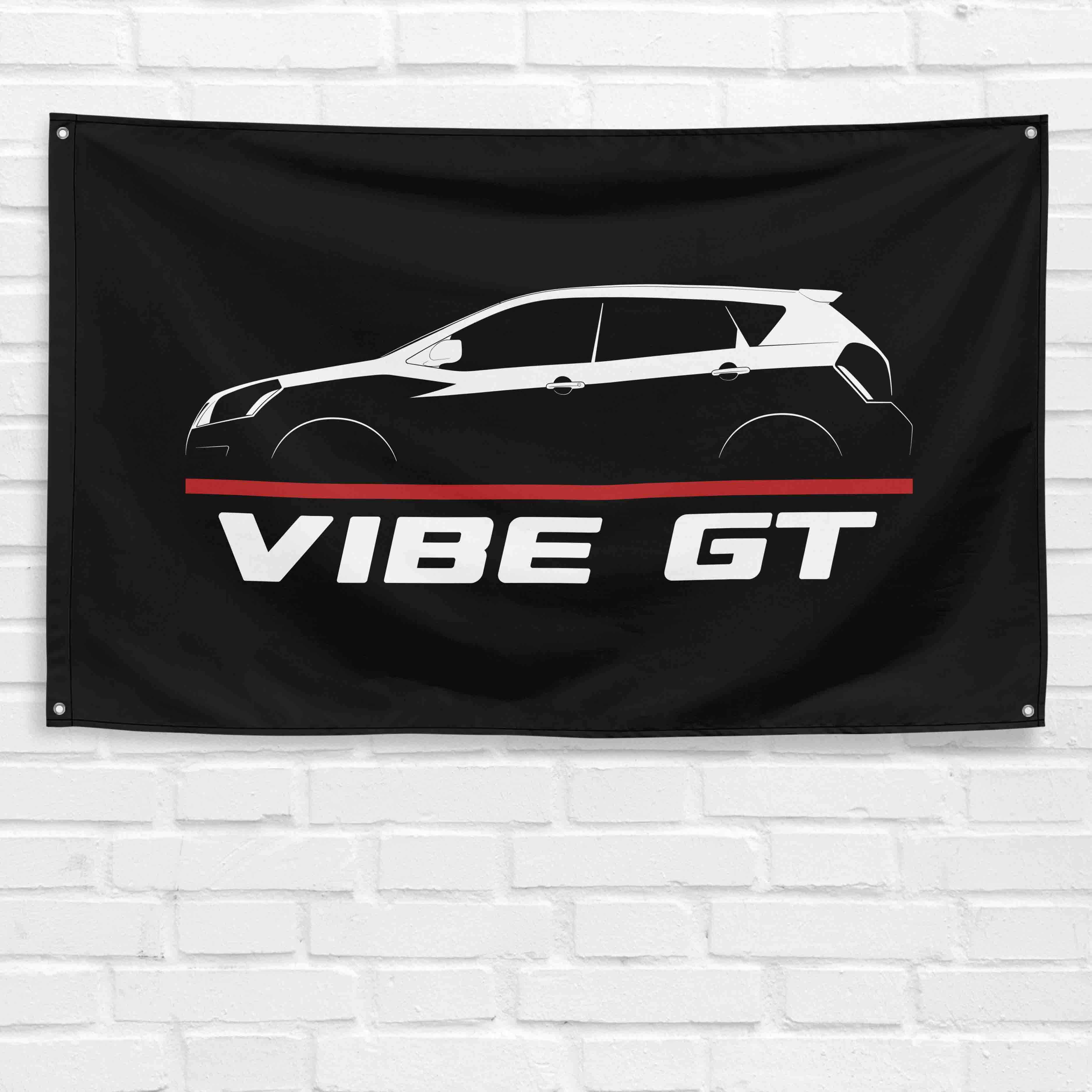 Vibe GT 2009-2010 3x5 ft Flag Garage Wall Decor Birthday Gift Banner