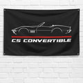 Corvette Convertible C5 1969 3x5 ft Flag Garage Wall Decor Birthday Gift Banner