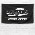 250 GTO Classic 3x5 ft Flag Garage Wall Decor Birthday Gift Banner