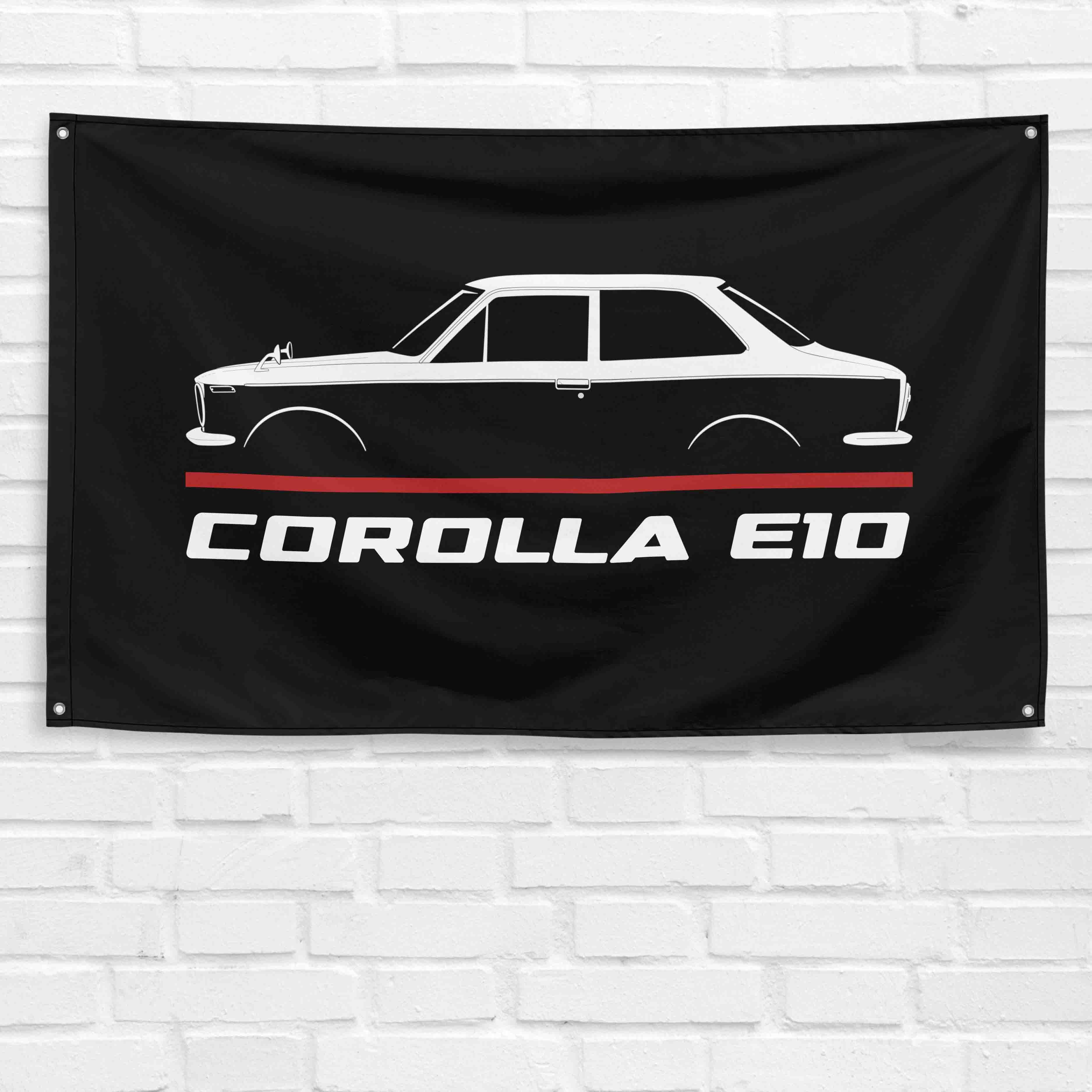 Corolla E10 1966-1969 3x5 ft Flag Garage Wall Decor Birthday Gift Banner