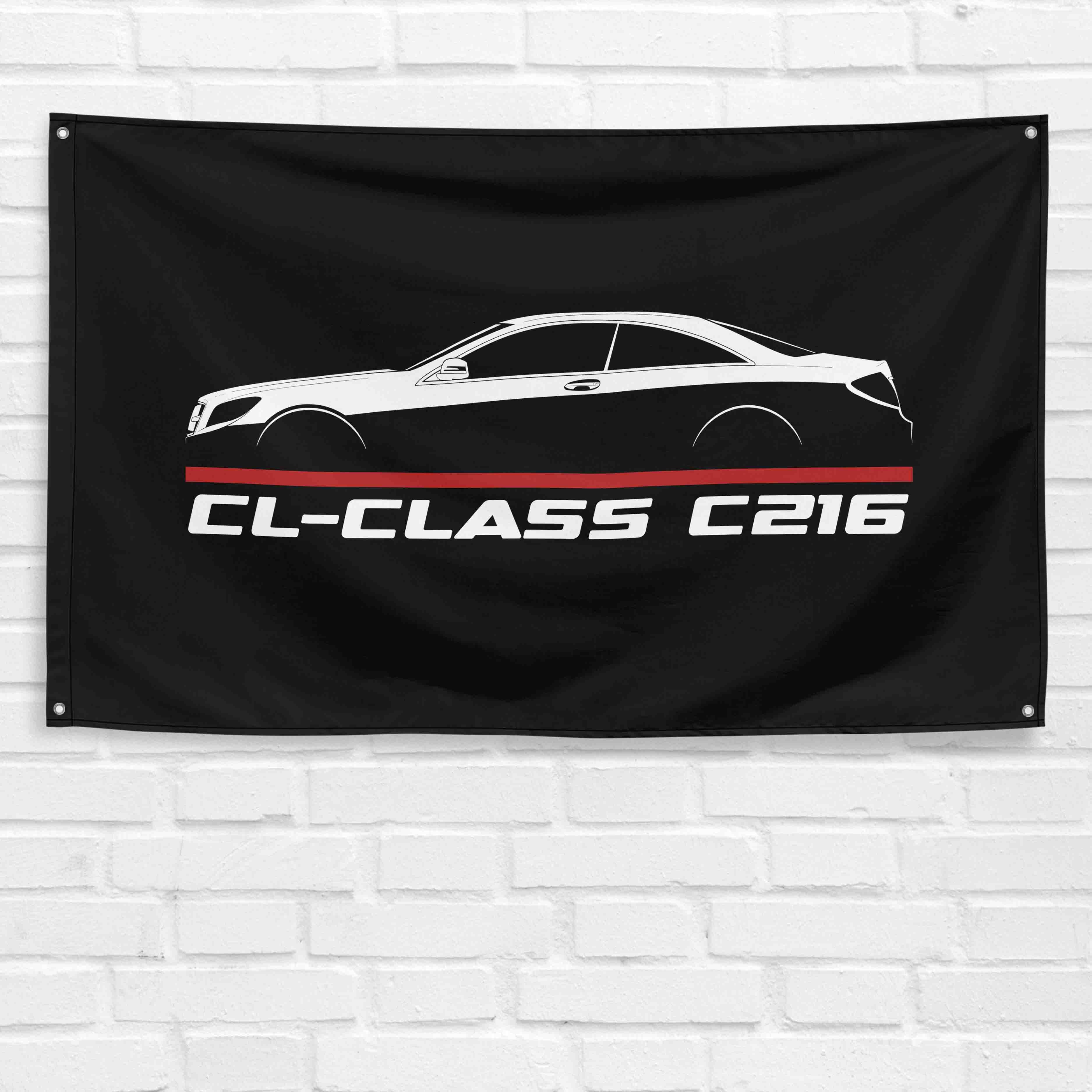 CL-Class C216 2006-2013 3x5 ft Flag Garage Wall Decor Birthday Gift Banner