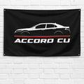 Accord CU 2008-2014 3x5 ft Flag Garage Wall Decor Birthday Gift Banner