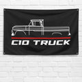 C10 Truck 1963 3x5 ft Flag Garage Wall Decor Birthday Gift Banner