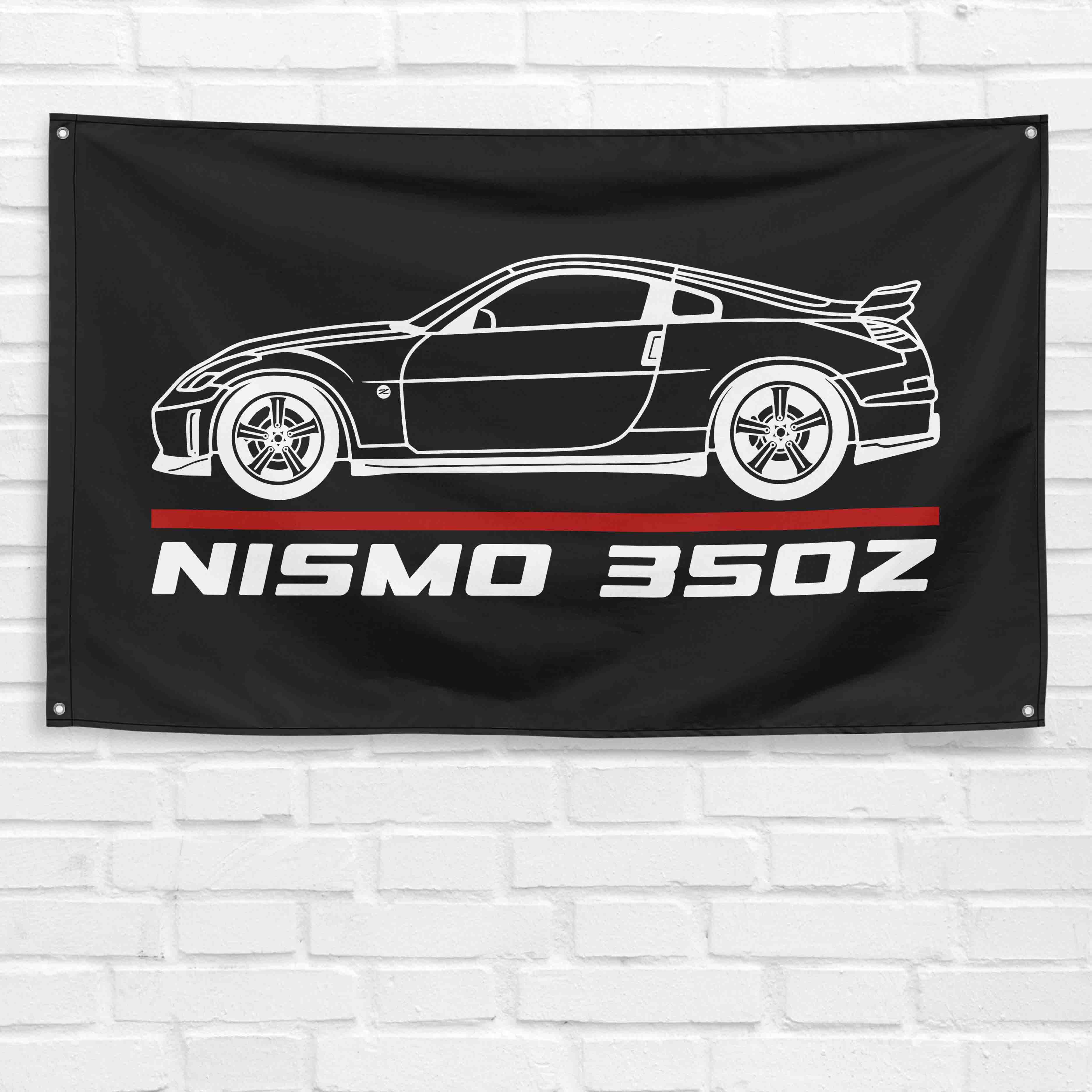 Nismo 350Z 3x5 ft Flag Garage Wall Decor Birthday Gift Banner