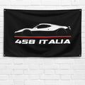 458 Italia 2009-2015 3x5 ft Flag Garage Wall Decor Birthday Gift Banner