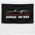 MR2 W30 1999-2007 3x5 ft Flag Garage Wall Decor Birthday Gift Banner