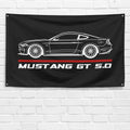 Mustang GT 2020 3x5 ft Flag Garage Wall Decor Birthday Gift Banner