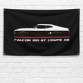 Falcon 351 GT Coupe XB 1973-1976 3x5 ft Flag Garage Wall Decor Banner