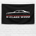 S-Class W222 2013-2020 3x5 ft Flag Garage Wall Decor Birthday Gift Banner