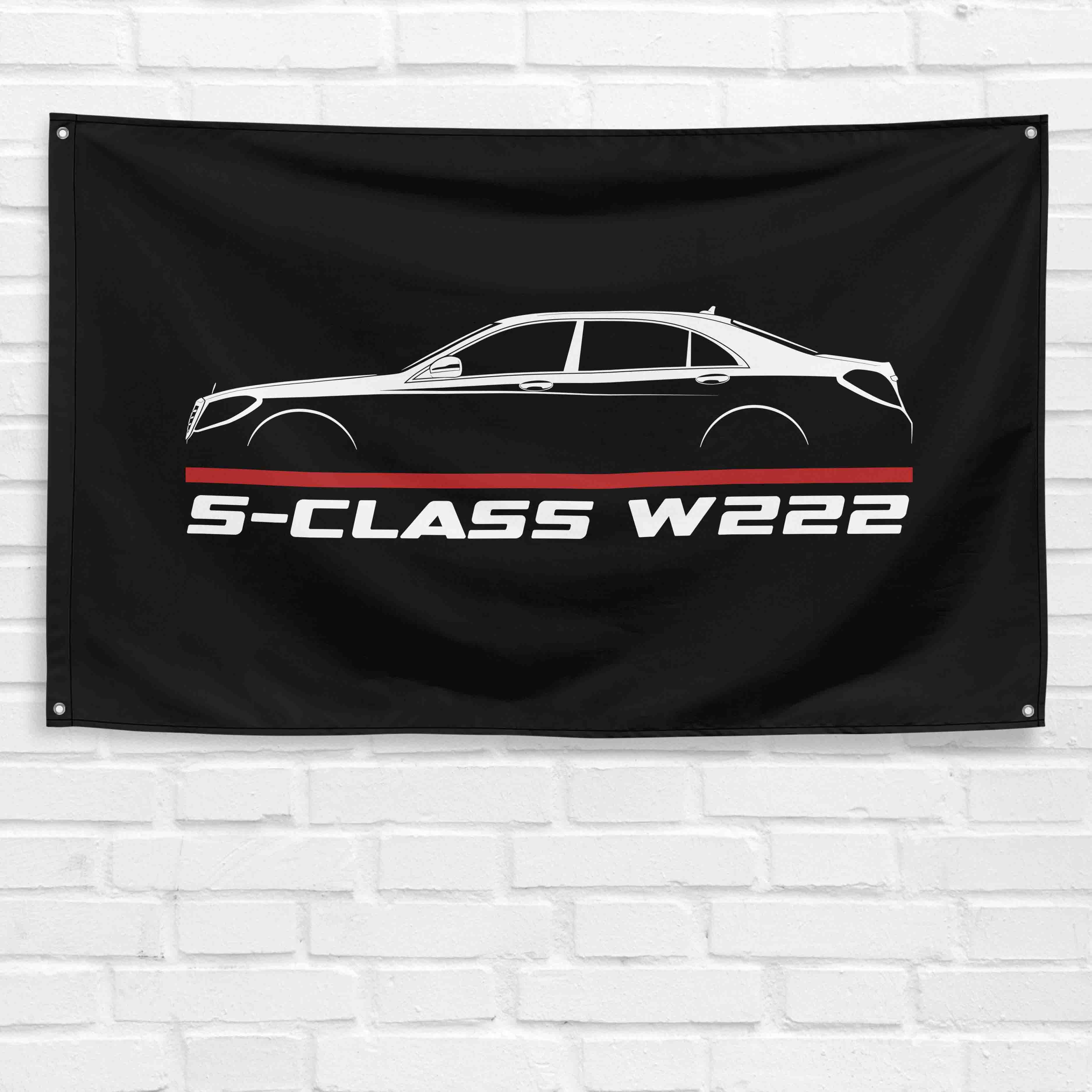 S-Class W222 2013-2020 3x5 ft Flag Garage Wall Decor Birthday Gift Banner
