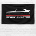 Sport Quattro 1984-1986 3x5 ft Flag Garage Wall Decor Birthday Gift Banner